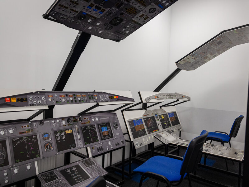 Makieta Boeing 737 – ujęcie szerokie